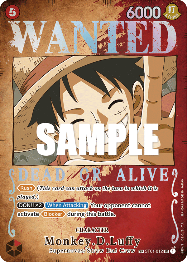 Monkey.D.Luffy — ST01-012p1