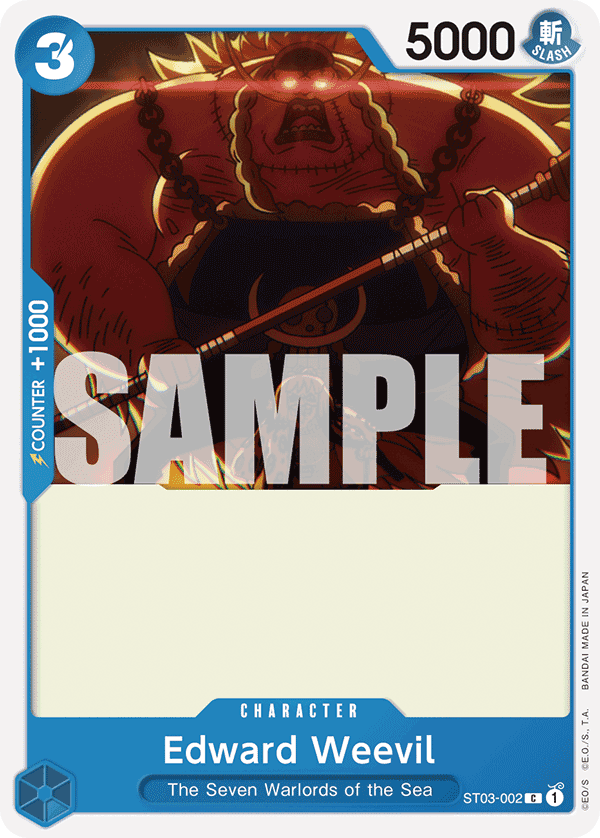 Edward Weevil — ST03-002r1