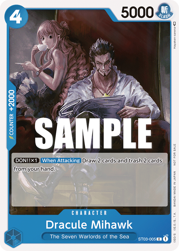 Dracule Mihawk — ST03-005p1