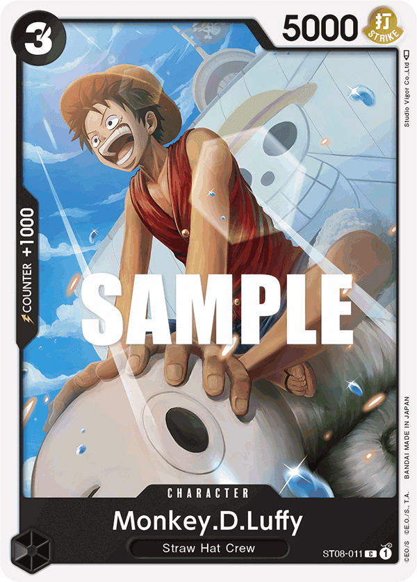 Monkey.D.Luffy — ST08-011