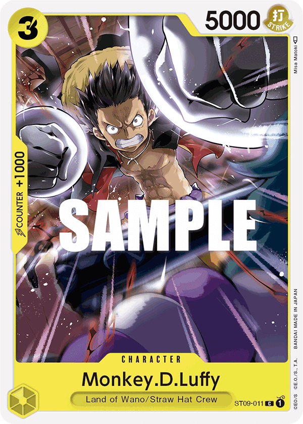 Monkey.D.Luffy — ST09-011