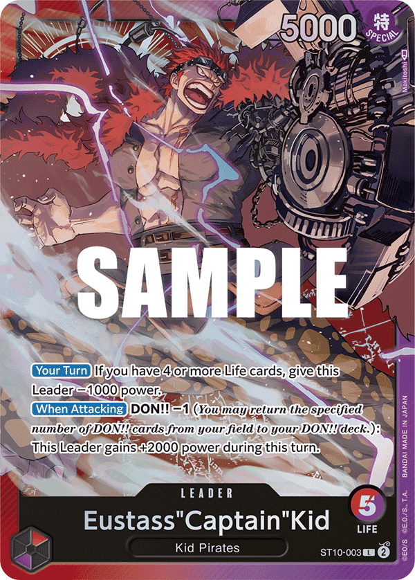 Eustass"Captain"Kid — ST10-003