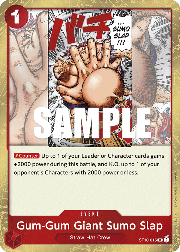 Gum-Gum Giant Sumo Slap — ST10-015