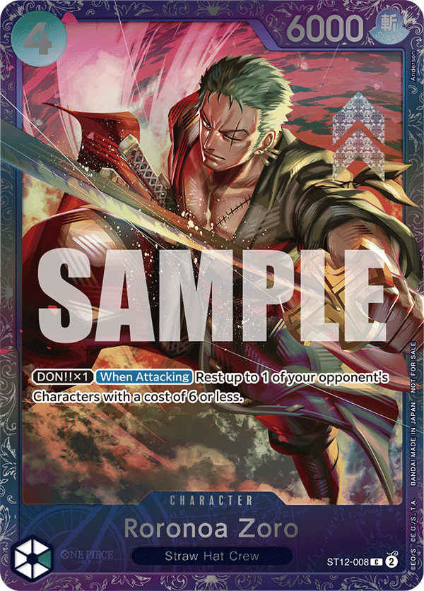 Roronoa Zoro — ST12-008p1