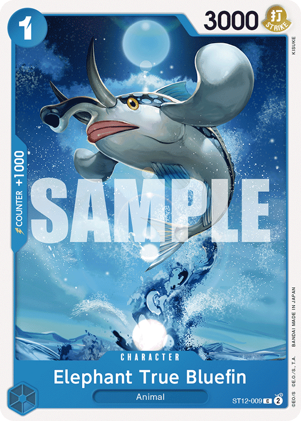 Elephant True Bluefin — ST12-009