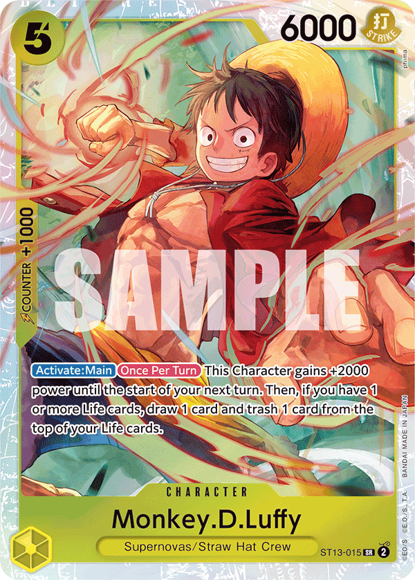 Monkey.D.Luffy — ST13-015