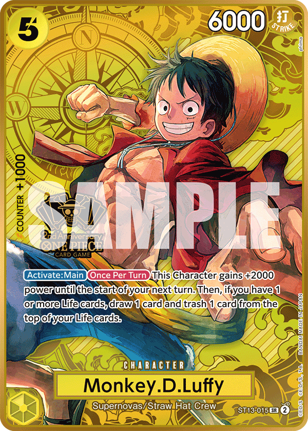 Monkey.D.Luffy — ST13-015p2
