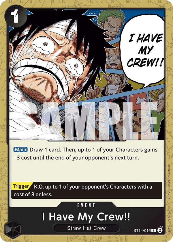 I Have My Crew!! — base