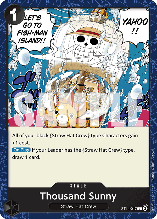 Thousand Sunny — ST14-017