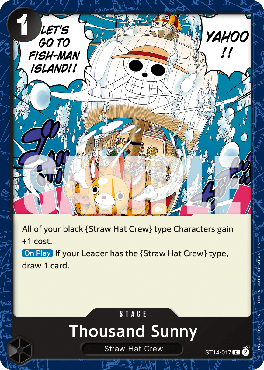 Thousand Sunny — ST14-017r1