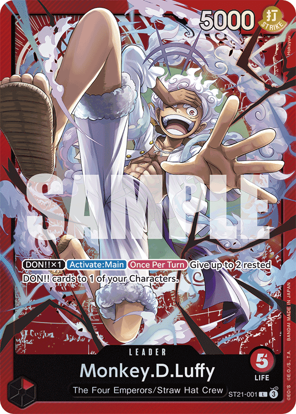 Monkey.D.Luffy — ST21-001