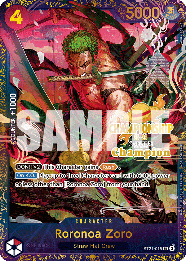 Roronoa Zoro — ST21-015p2