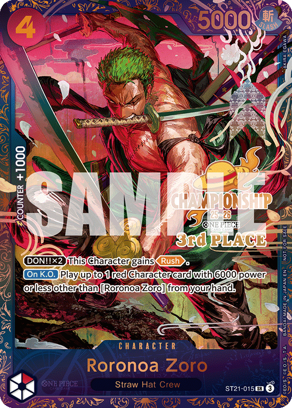 Roronoa Zoro — ST21-015p4