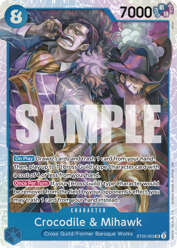 Crocodile & Mihawk — ST25-003