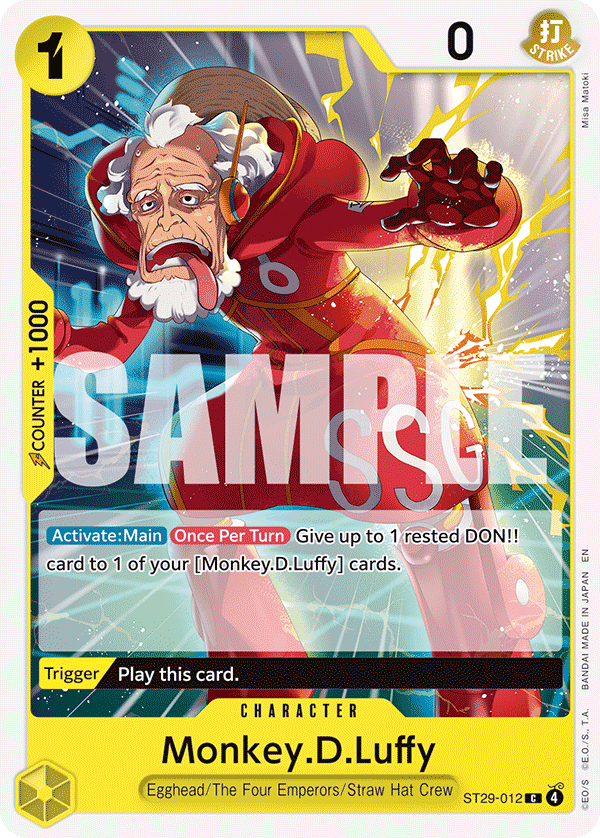 Monkey.D.Luffy — ST29-012