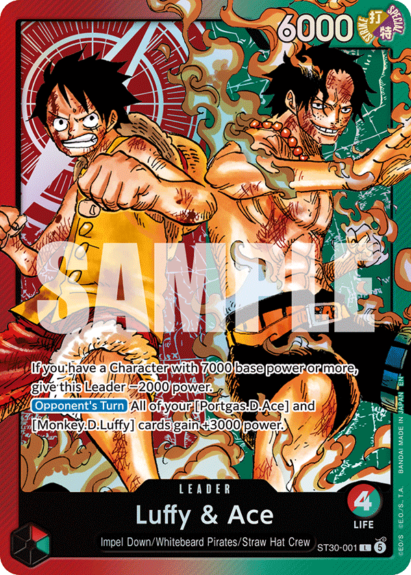 Luffy & Ace — base