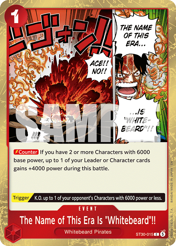 The Name of This Era Is "Whitebeard"!! — base