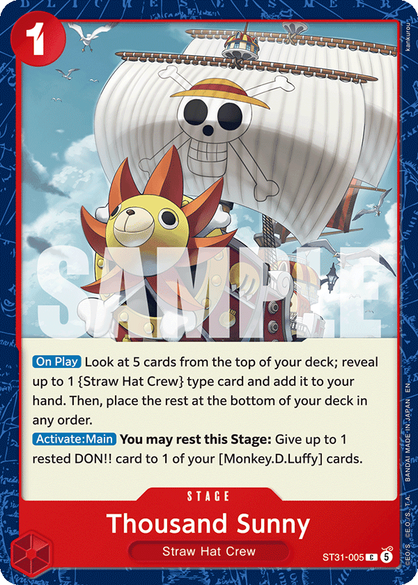 Thousand Sunny — ST31-005
