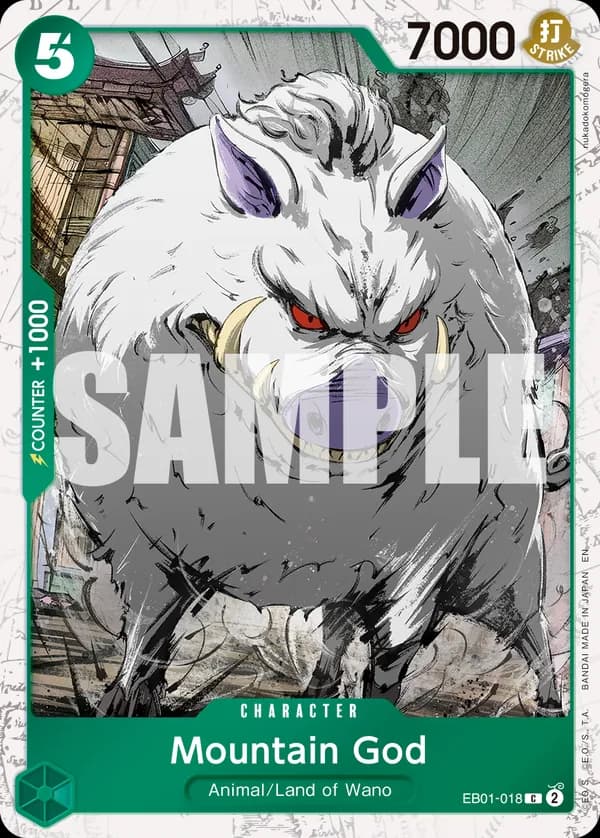 Mountain God — EB01-018p1