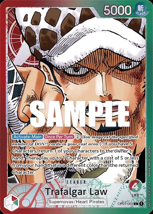 Trafalgar Law — OP01-002p1