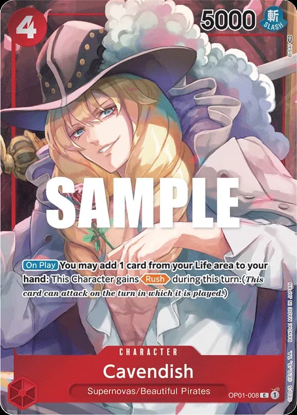 Cavendish — OP01-008p1