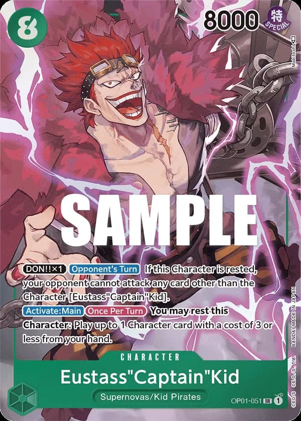 Eustass"Captain"Kid — OP01-051p1