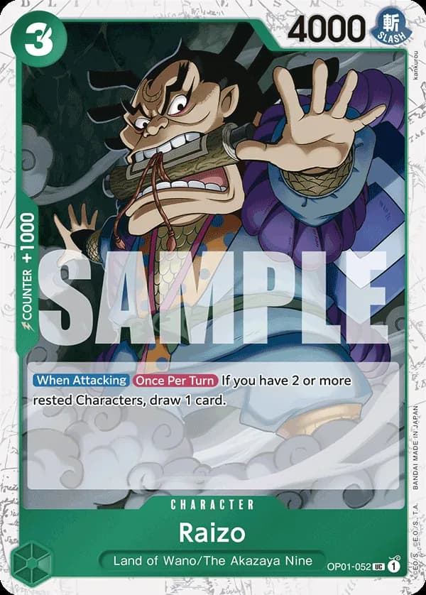 Raizo — OP01-052p3