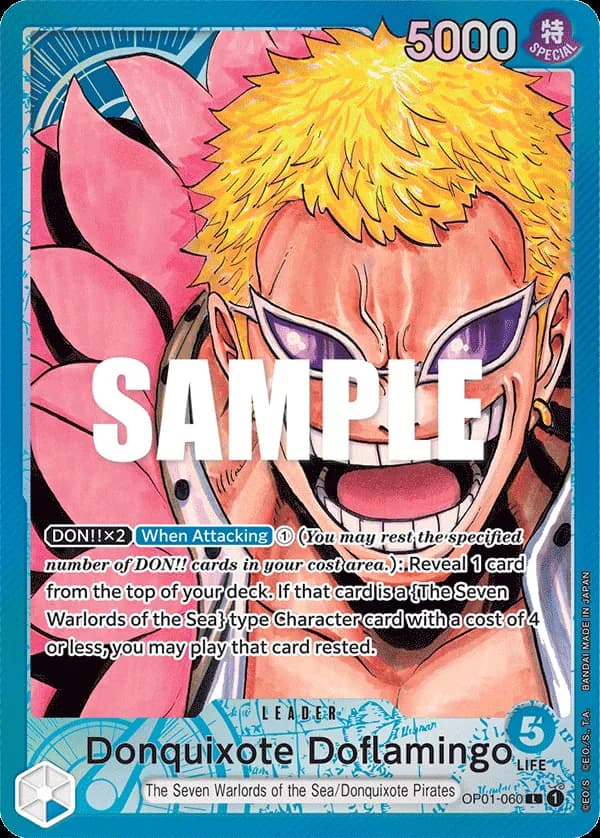 Donquixote Doflamingo — Alternate Art
