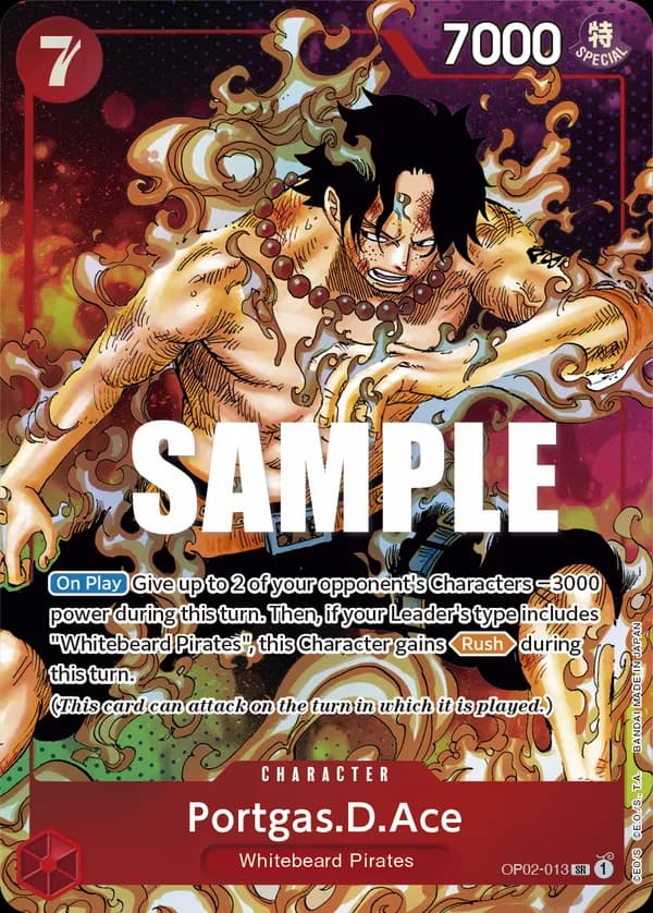 Portgas.D.Ace — OP02-013p1
