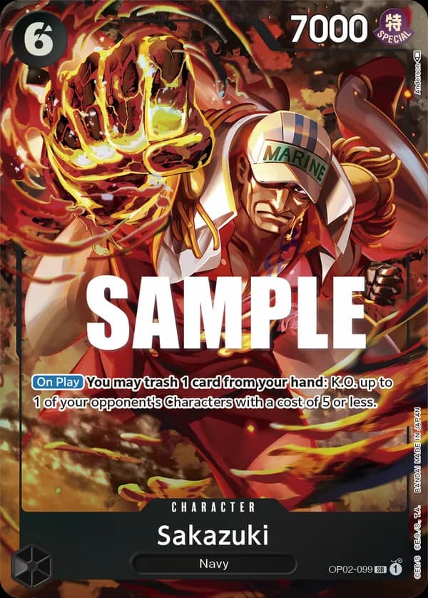 Sakazuki — OP02-099p1