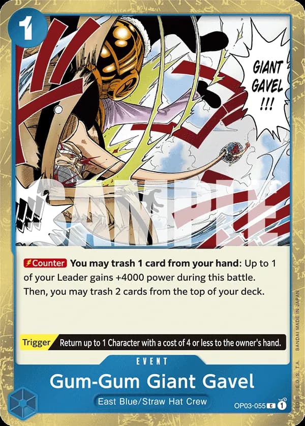 Gum-Gum Giant Gavel — OP03-055p1