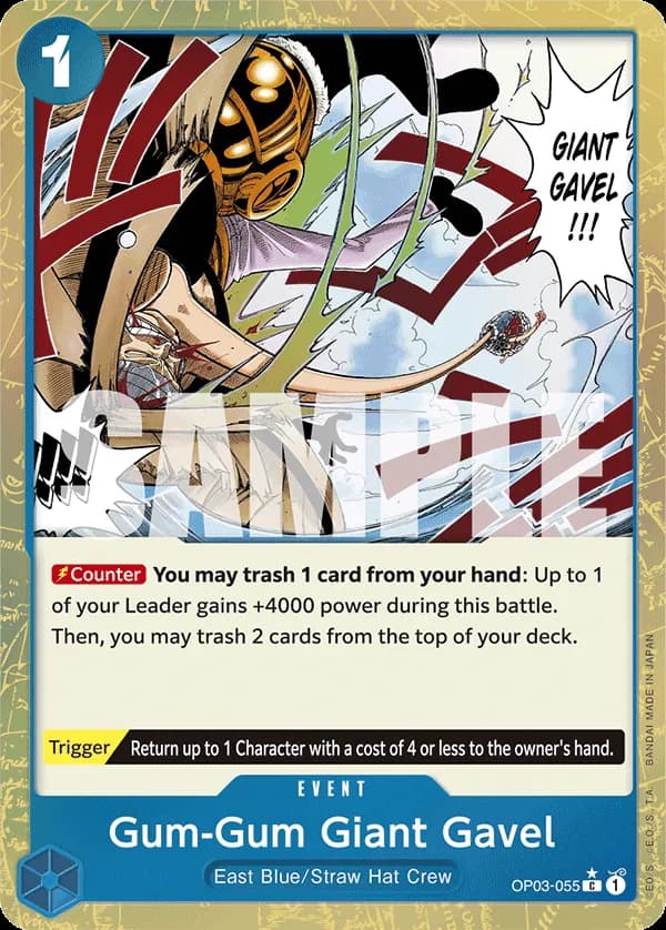 Gum-Gum Giant Gavel — OP03-055p2
