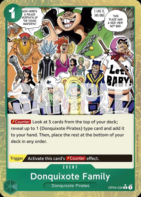 Donquixote Family — OP04-036p2