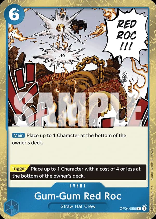 Gum-Gum Red Roc — Pirate Foil