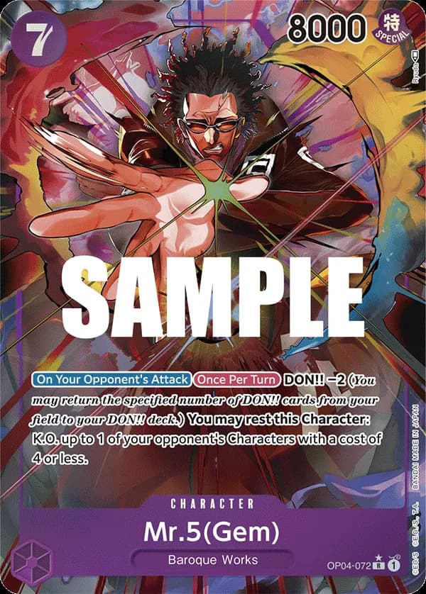 Mr.5(Gem) — OP04-072p1