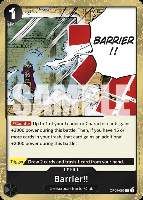 Barrier!! — OP04-095p1