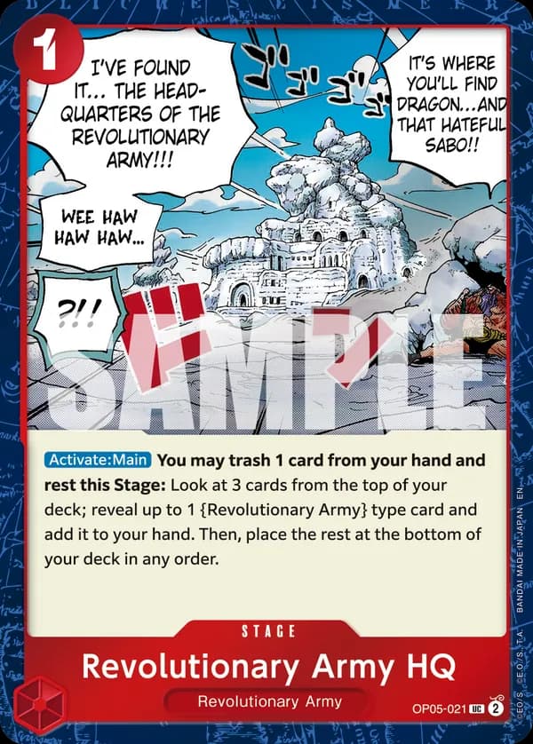 Revolutionary Army HQ — OP05-021p1