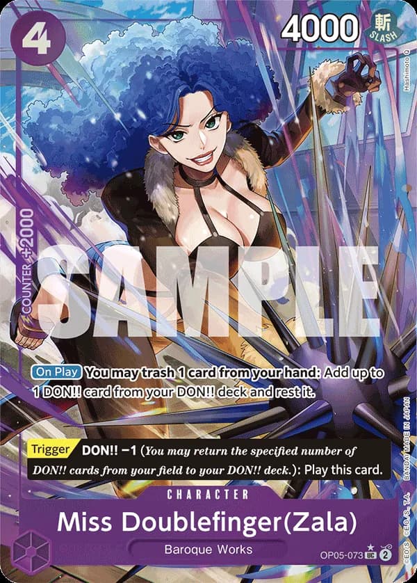 Miss Doublefinger(Zala) — OP05-073p2