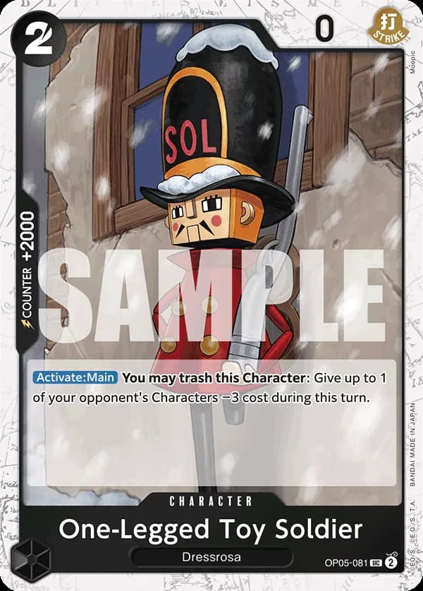 One-Legged Toy Soldier — OP05-081p1