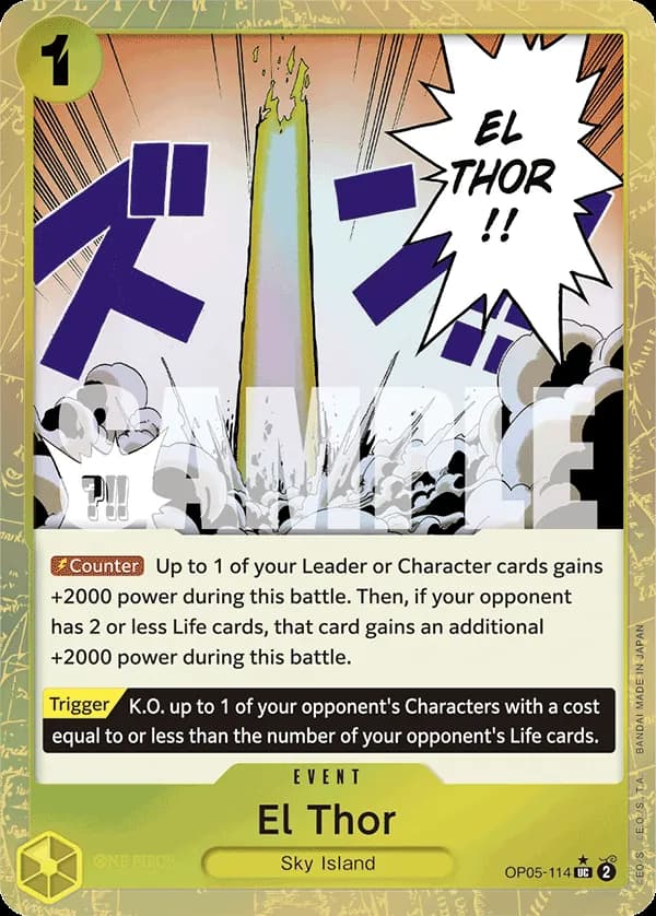 El Thor — Textured Foil