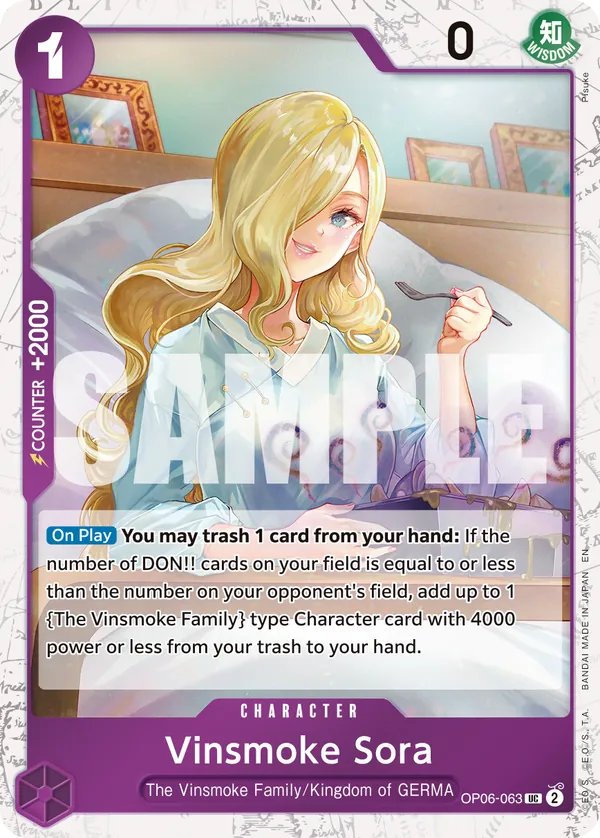 Vinsmoke Sora — OP06-063p1