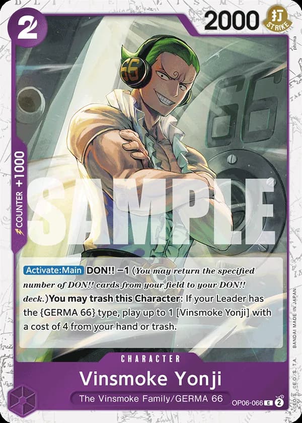 Vinsmoke Yonji — OP06-066p1