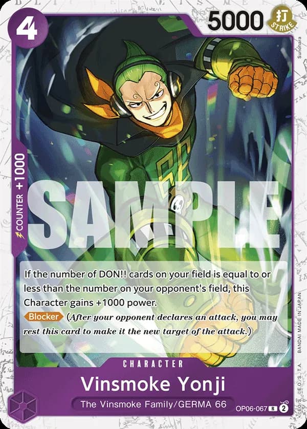 Vinsmoke Yonji — OP06-067p1