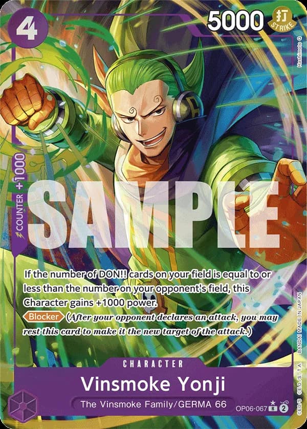 Vinsmoke Yonji — OP06-067p3