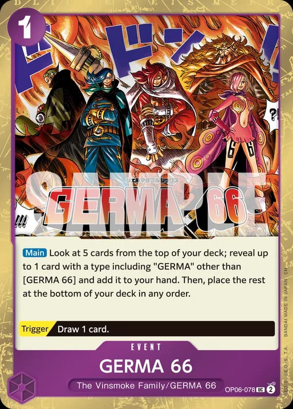 GERMA 66 — OP06-078p1