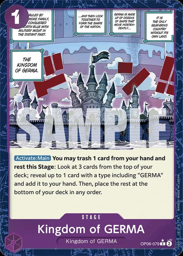 Kingdom of GERMA — OP06-079p2
