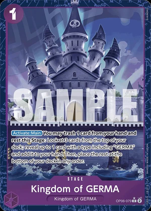Kingdom of GERMA — OP06-079p3