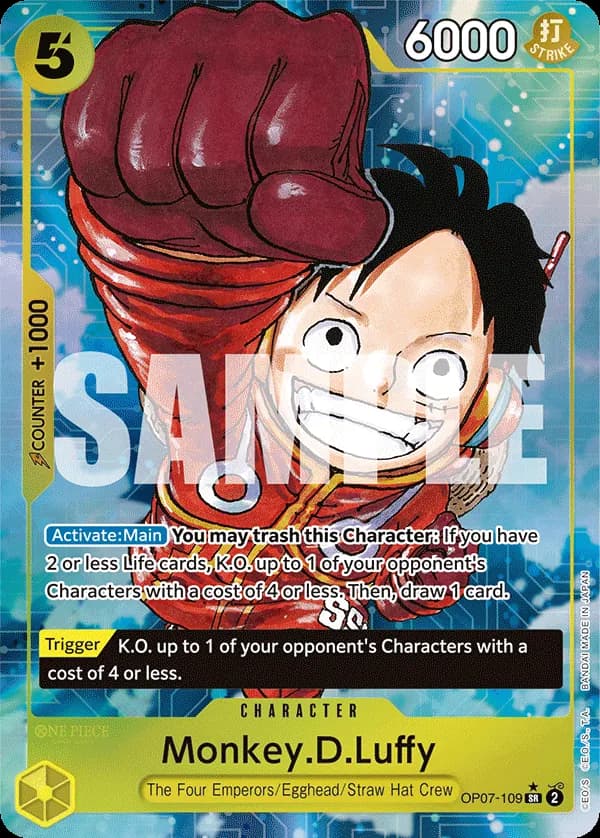 Monkey.D.Luffy — OP07-109p1
