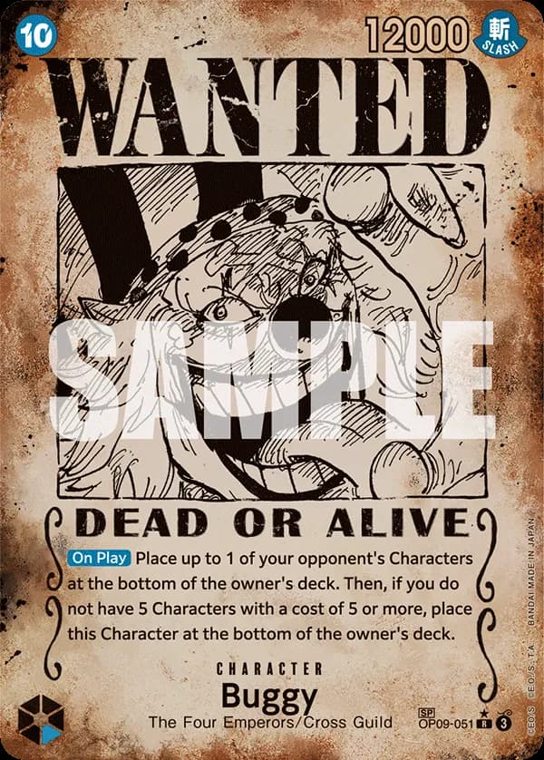 Buggy — Special Card