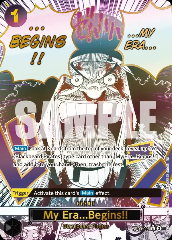 My Era...Begins!! — Special Card